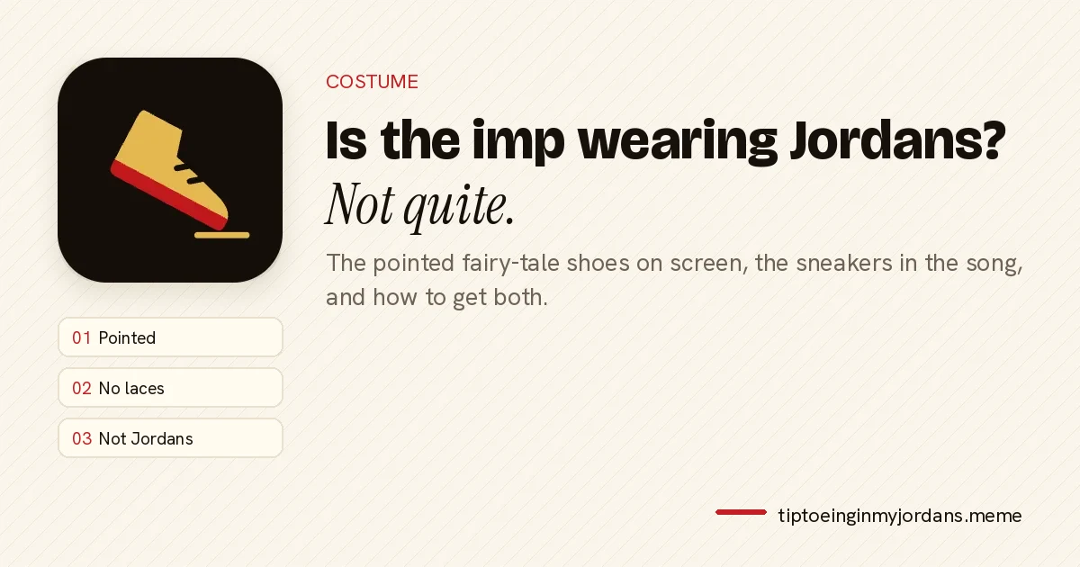 Tip toeing in my Jordans shoes: pointed slip-ons, not sneakers