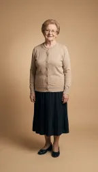 Owner-generated tip toe meme video, Input photos: Grandma + surprised grandson